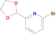 6-Bromo-2-(1,3-dioxolan-2-yl)pyridine