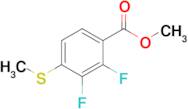 Methyl 2,3-difluoro-4-(methylthio)benzoate