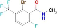 2-Bromo-6-fluoro-N-methyl-3-(trifluoromethyl)benzamide