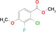 Methyl 2-chloro-3-fluoro-4-methoxybenzoate