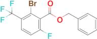 Benzyl 2-bromo-6-fluoro-3-(trifluoromethyl)benzoate