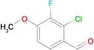 2-Chloro-3-fluoro-4-methoxybenzaldehyde