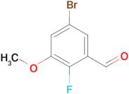 5-Bromo-2-fluoro-3-methoxybenzaldehyde