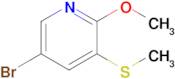 5-Bromo-2-methoxy-3-(methylthio)pyridine