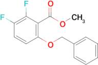 2,3-Difluoro-6-(phenylmethoxy)benzoic acid methyl ester