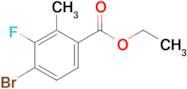 Ethyl 4-bromo-3-fluoro-2-methylbenzoate