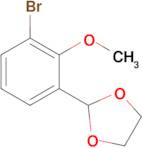 2-(3-Bromo-2-methoxyphenyl)-1,3-dioxolane