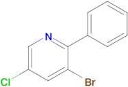 3-Bromo-5-chloro-2-phenylpyridine