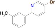 5-Bromo-2-(3-methylphenyl)pyridine