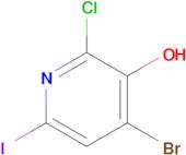 4-Bromo-2-chloro-6-iodopyridin-3-ol