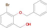 [2-(Benzyloxy)-3-bromophenyl]methanol