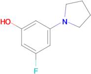 3-Fluoro-5-(pyrrolidin-1-yl)phenol