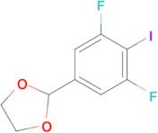 2-(3,5-Difluoro-4-iodophenyl)-1,3-dioxolane