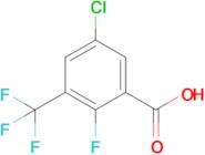 5-Chloro-2-fluoro-3-(trifluoromethyl)benzoic acid