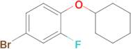 4-Bromo-1-(cyclohexyloxy)-2-fluorobenzene