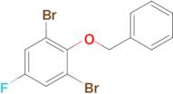 1,3-Dibromo-5-fluoro-2-(phenylmethoxy)benzene