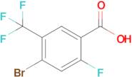 4-Bromo-2-fluoro-5-(trifluoromethyl)benzoic acid