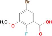 5-Bromo-2-fluoro-3-methoxybenzoic acid