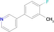 3-(4-Fluoro-3-methylphenyl)pyridine