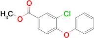 3-Chloro-4-phenoxybenzoic acid methyl ester