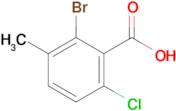 2-Bromo-6-chloro-3-methylbenzoic acid