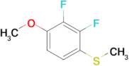 2,3-Difluoro-1-methoxy-4-(methylsulfanyl)benzene