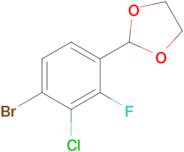 2-(4-Brom-3-chloro-2-fluorophenyl)-1,3-dioxolane