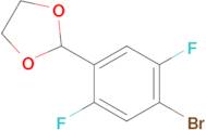 2-(4-Bromo-2,5-difluorophenyl)-1,3-dioxolane