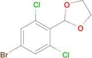 2-(4-Bromo-2,6-dichlorophenyl)-1,3-dioxolane