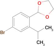 2-(4-Bromo-2-isopropylphenyl)-1,3-dioxolane