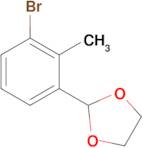 2-(3-Bromo-2-methylphenyl)-1,3-dioxolane