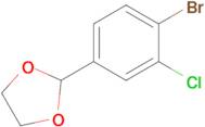 2-(4-Bromo-3-chlorophenyl)-1,3-dioxolane