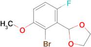 2-(2-Bromo-6-fluoro-3-methoxyphenyl)-1,3-dioxolane