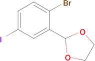 2-(2-Bromo-5-iodophenyl)-1,3-dioxolane