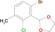 2-(6-Bromo-2-chloro-3-methylphenyl)-1,3-Dioxolane