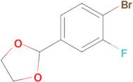 2-(4-Bromo-3-fluorophenyl)-1,3-dioxolane