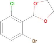 2-(2-Bromo-6-chlorophenyl)-1,3-dioxolane