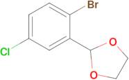 2-(2-Bromo-5-chlorophenyl)-1,3-dioxolane