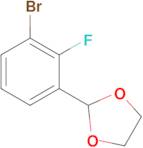 2-(3-Bromo-2-fluorophenyl)-1,3-dioxolane