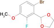 2-(2-Bromo-6-fluoro-5-methoxyphenyl)-1,3-dioxolane