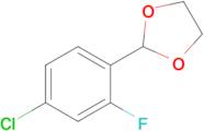 2-(4-Chloro-2-fluorophenyl)-1,3-dioxolane