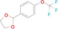 2-[4-(Trifluoromethoxy)phenyl]-1,3-dioxolane