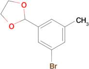 2-(3-Bromo-5-methylphenyl)-1,3-dioxolane