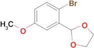 2-(2-Bromo-5-methoxyphenyl)-1,3-dioxolane