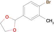 2-(4-Bromo-3-methylphenyl)-1,3-dioxolane