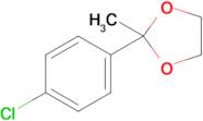 2-(4-Chlorophenyl)-2-methyl-1,3-dioxolane