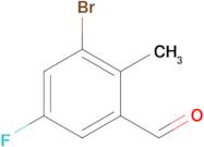 3-Bromo-5-fluoro-2-methylbenzaldehyde