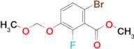 6-Bromo-2-fluoro-3-(methoxymethoxy)benzoic acid methyl ester