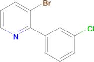 3-Bromo-2-(3-chlorophenyl)pyridine