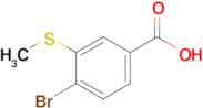 4-Bromo-3-(methylthio)benzoic acid